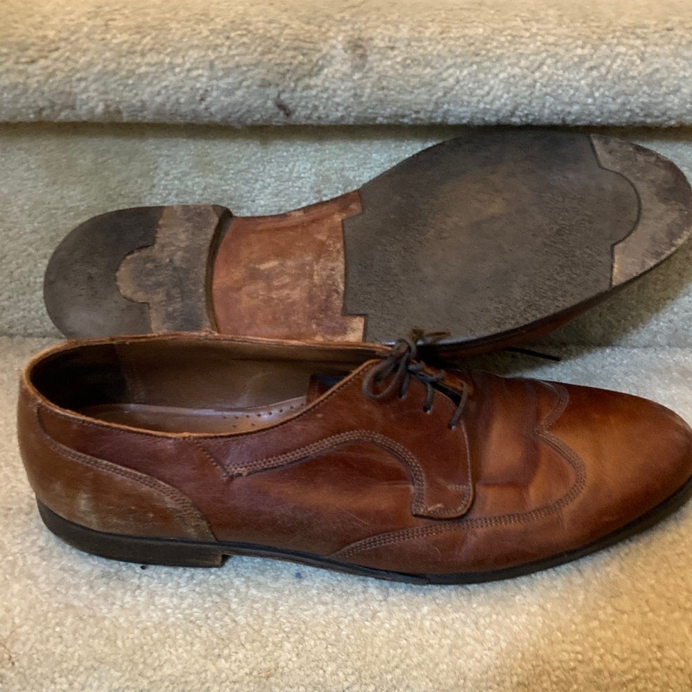 Bostonian Elements Tan Leather Oxfords